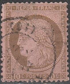 France #60 F-VF Used CV $17.50 (A14661)