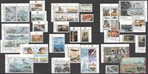 B0746 1989-1995 Marshall Islands World War Ii Wwii Tanks World Leaders Mnh