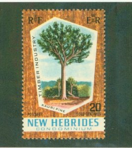 BRITISH NEW HEBRIDES 132 MNH BIN $0.50