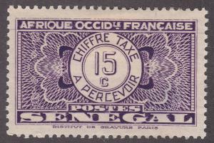 Senegal J24 Postage Due 1935