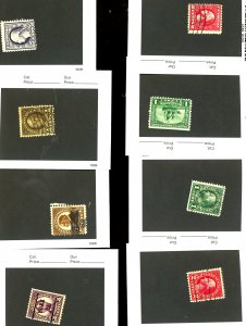 U.S. #SET/MIXED CONDITION 