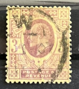 Great Britain #132 Used- SCV=$19.00