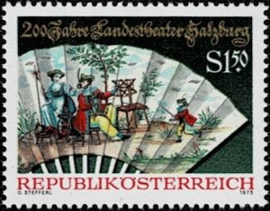 1975 Austria Scott Catalog Number 1027 MNH