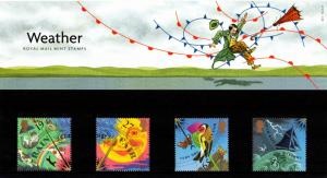 PRESENTATION PACK PP289 2001 - WEATHER (printed no.321)