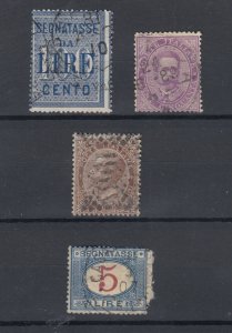 Italy Early Small Collection Cat £98 VFU JK3409