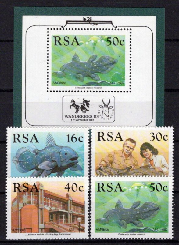 South Africa 762-765a MNH Fish Marine Life Research ZAYIX 0424S0188M