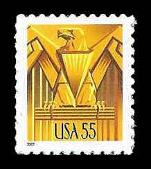 PCBstamps  US #3471 55c Eagle, MNH, (17)