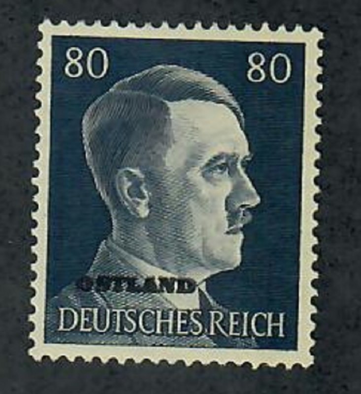 Russia German Occupation N28 Hitler Mint Hinged single