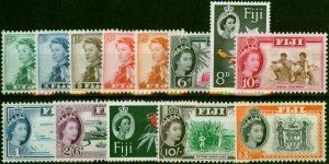 Fiji 1959-63 Set of 13 SG298-310 Fine & Fresh VLMM