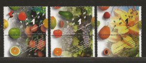 ISRAEL SC# 1280-82   WITH TABS   FVF/MNH