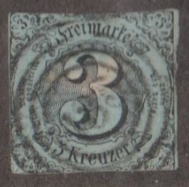 German States - Thurn & Taxis Scott #43 Stamp - Used Single