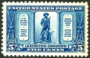 U.S. #619 MINT OG NH 