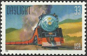 # 3333 MINT NEVER HINGED ( MNH ) DAYLIGHT TRAIN