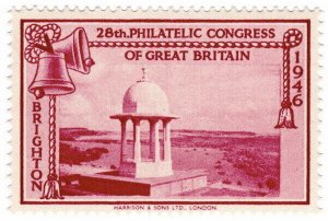 (I.B) Cinderella : 28th Philatelic Congress (Brighton 1946) Memorial