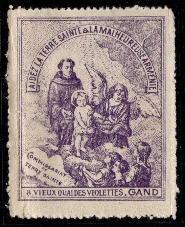 Vintage France Cinderella Religious Help The Holy Land And Unfortunate Armenia