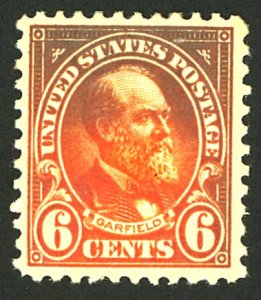 U.S. #558 MINT OG HR