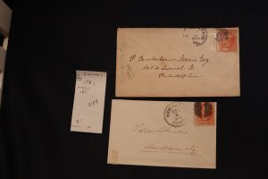 US 178 & (probably 183) on covers (#2159)