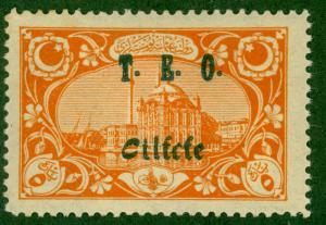 CILICIA 1919 5pa Orange w Script Cilicie Overprint Cilfcfe Variety Scott 79 MH