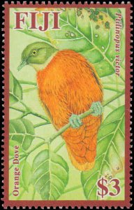 Fiji #1210-1213, Complete Set(4), 2009, Birds, Never Hinged