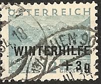 AUSTRIA B119 USED 1933 Winterhelp