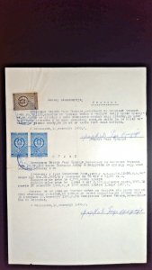 Yugoslavia / Hedna Jova - 1966 Land Document w/ (3) stamps   -   Lot 0625013