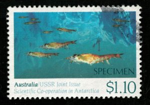 SPECIMEN, $1.10, Australia (4076-T)