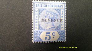 British Honduras 1899 OVPTS. Scott# 48-51 Complete Mint VF-XF (C) OG Hinged