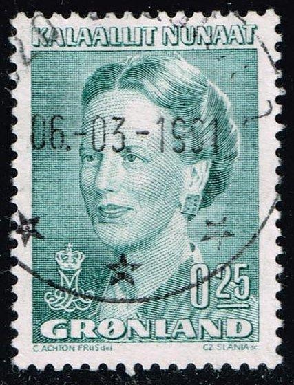 Greenland #214 Queen Margrethe; Used (0.30)