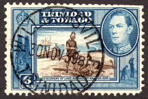 1938, Trinidad and Tobago 6c, Used, Sc 55