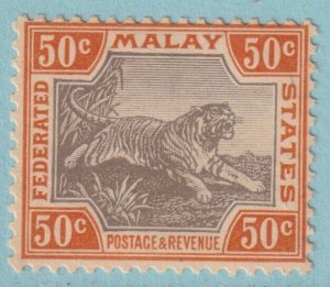 MALAYA 71 TIGER MINT HINGED OG*  NO FAULTS VERY FINE! - HMS