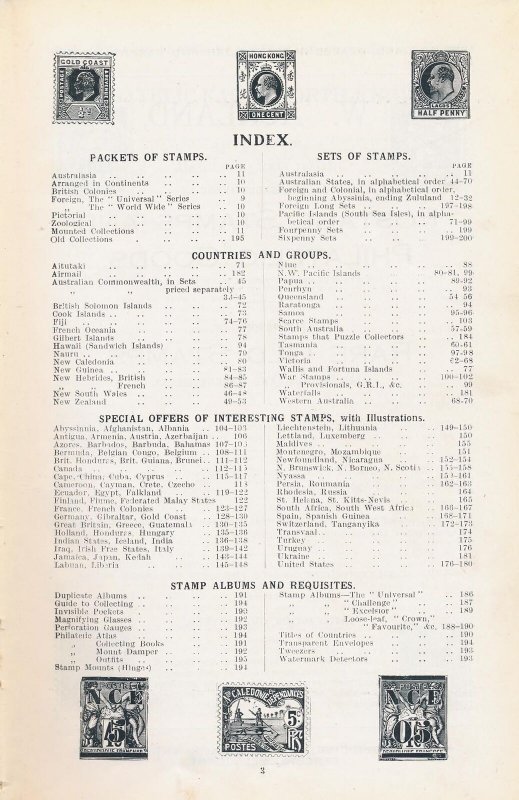 1932 Acklands Priced Catalogue of British Empire & Foreign Country Stamps.