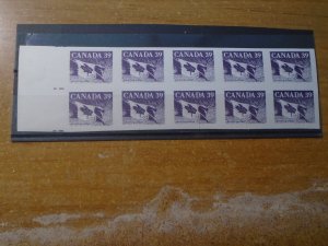 Canada  #  1194B  MNH  Fake imperf block of 10