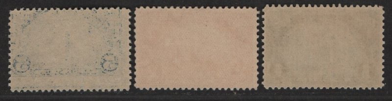 US Sc#614-616 M/NH/VF