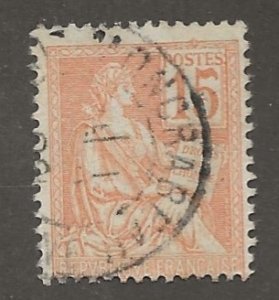 FRANCE   SC # 117  USED