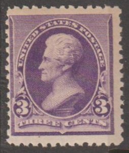 U.S. Scott #221 Jackson Stamp - Mint NH Single