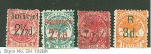 Samoa (Western Samoa) #26-30 Unused