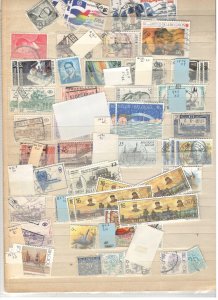 BELGIUM COLLECTION ON STOCK SHEET MINT/USED