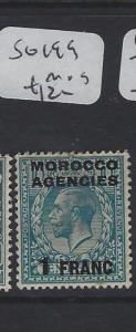 MOROCCO AGENCIES   (P1305B) KGV  1F   SG 199   MOG