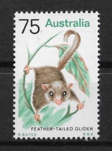 1974 Australia 572 75¢ Feather Tailed Glider MNH