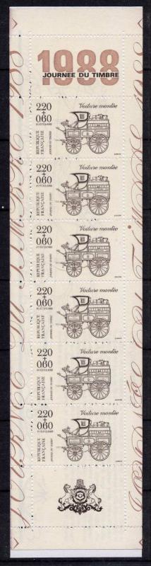 France B600a Booklet MNH Postal Coach