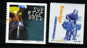 Sweden 1999 Bicycles. MNH