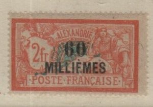 French Offices in Egypt: Alexandria Scott 60 Mint NH [TH907]