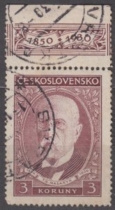 Czechoslovakia Scott #176 1930 Used with label