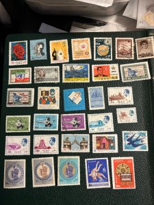 Iran lot of 55 mostly used stamps