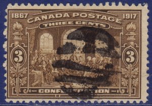 Canada - 1917 - Scott #135 - used - Fathers of the Confederation