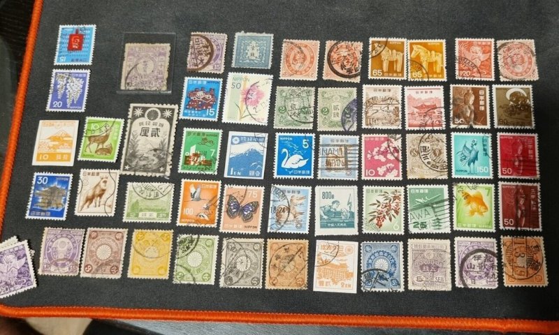 Japan Old Stamps Rare The Best.. Nice Lot Old #1188 Mint And Used. 1872 And On..