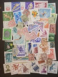 HUNGARY Used and CTO Stamp Lot Collection T2088