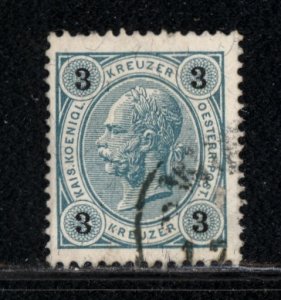 Austria 1890  Scott #53 used