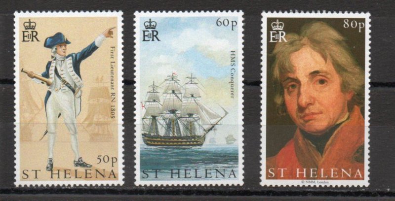 St. Helena 870-872 MNH