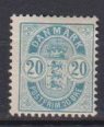 1895 Denmark Scott 48 Coat of Arms MH